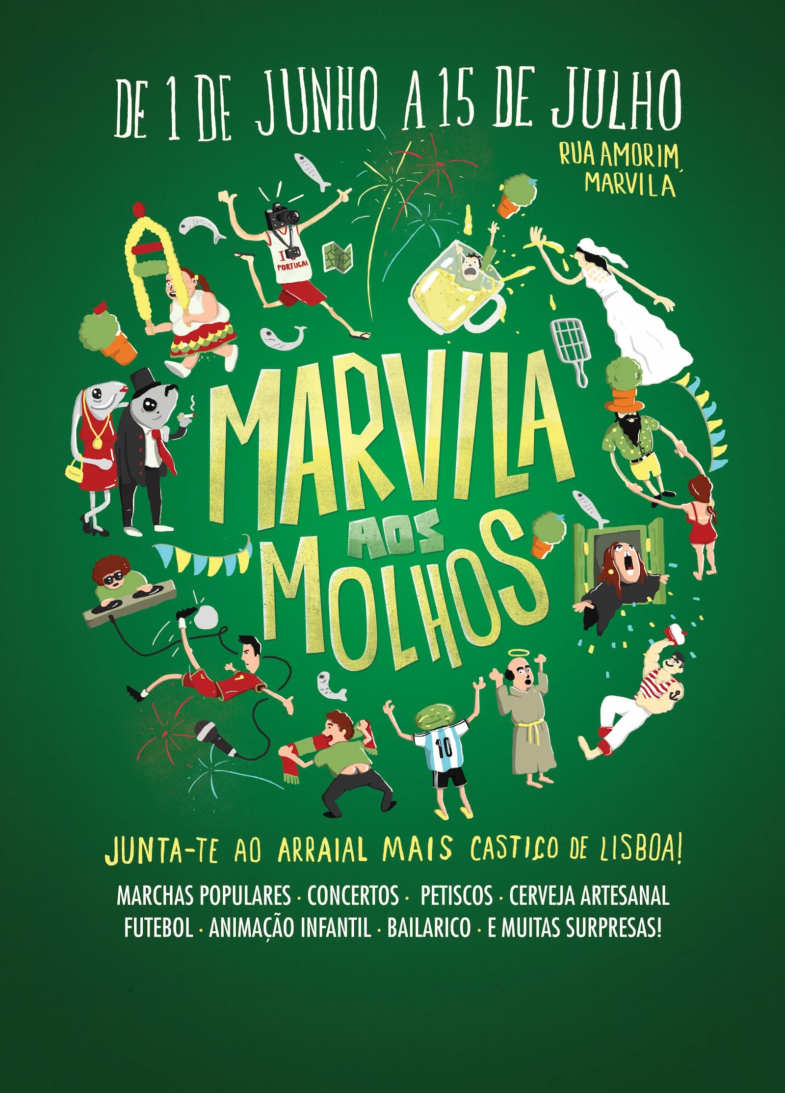 Festas de Lisboa poster