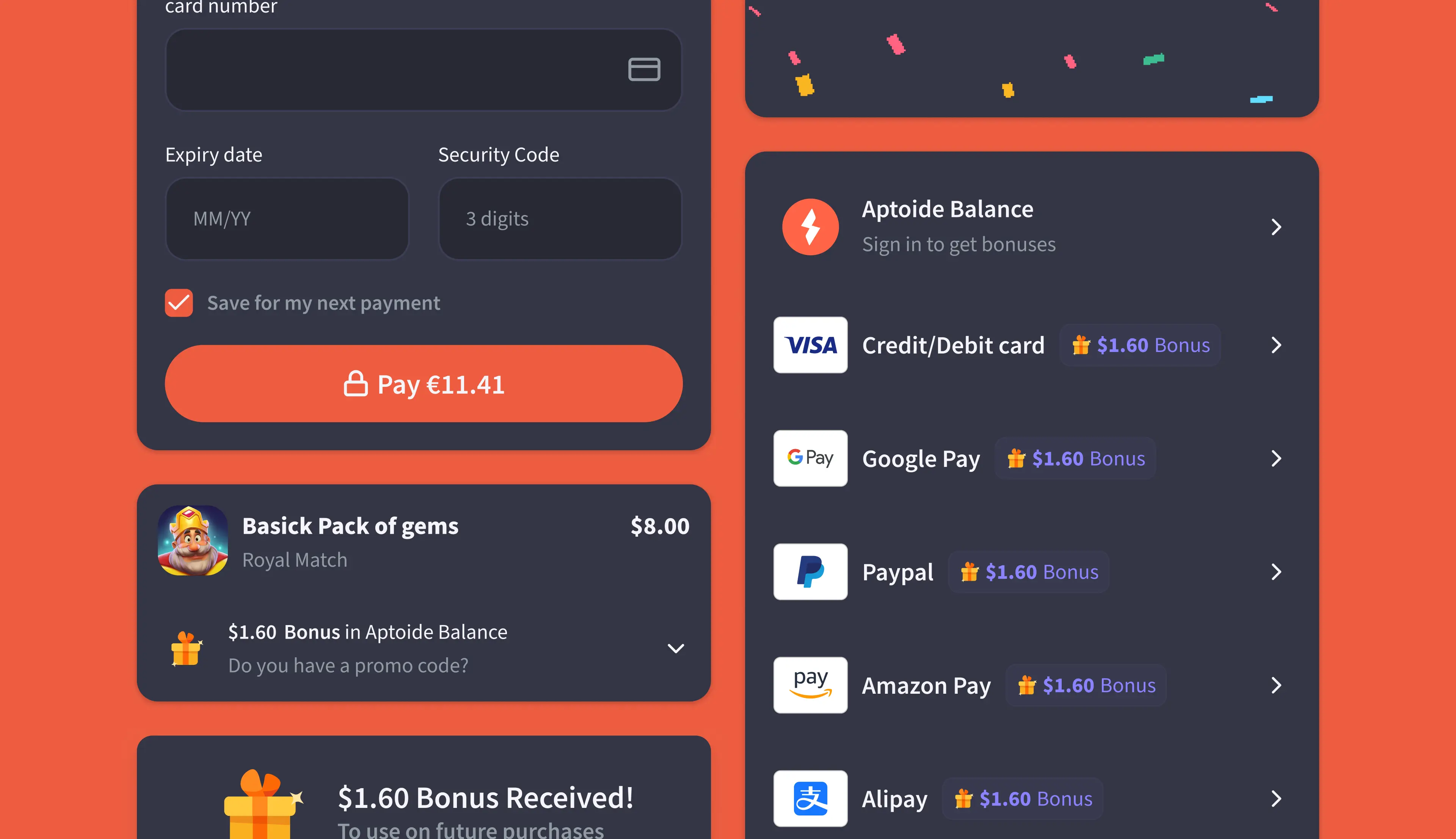 Aptoide Wallet: Removing the friction on a payment flow