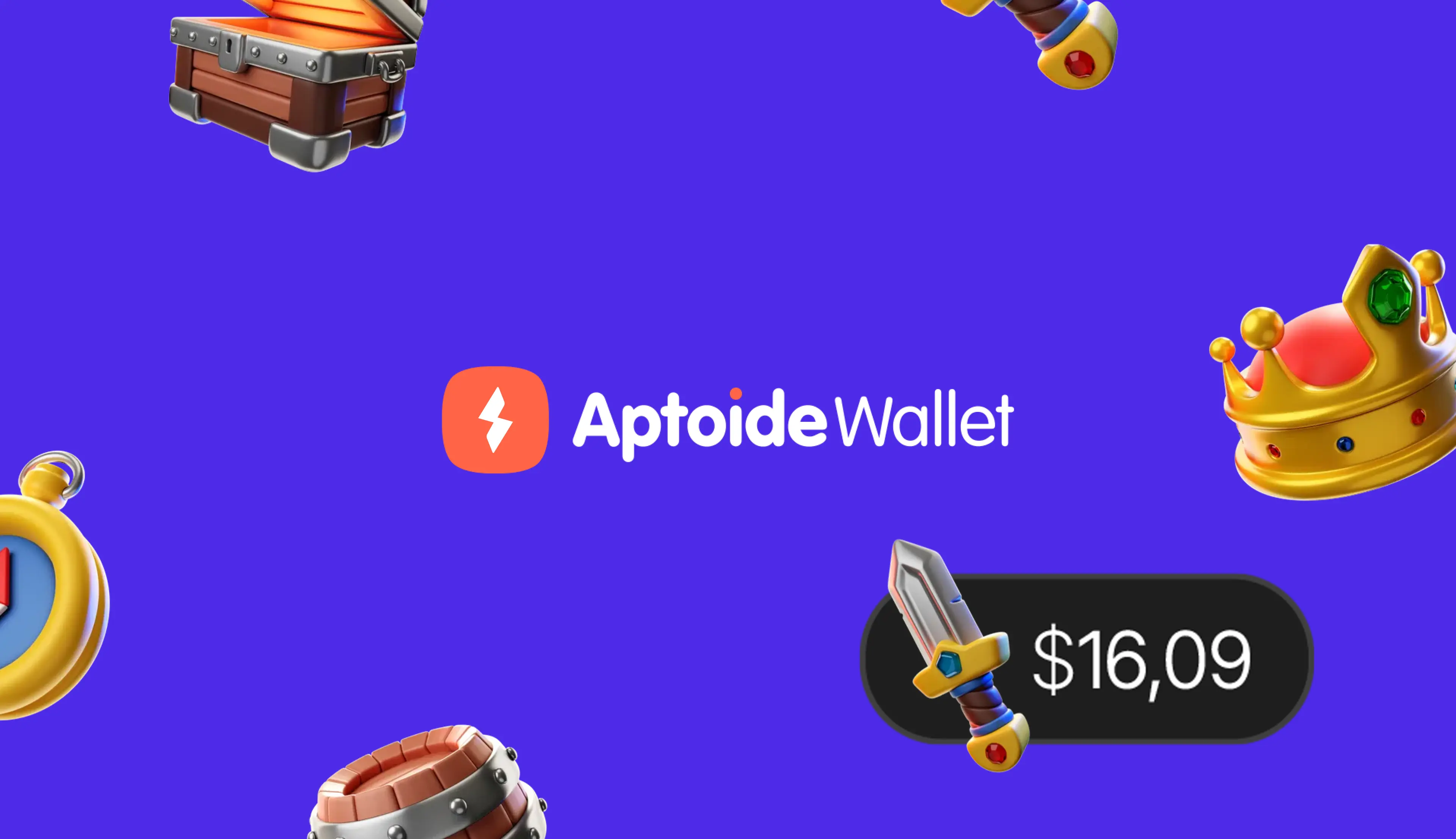 Aptoide wallet visual identity