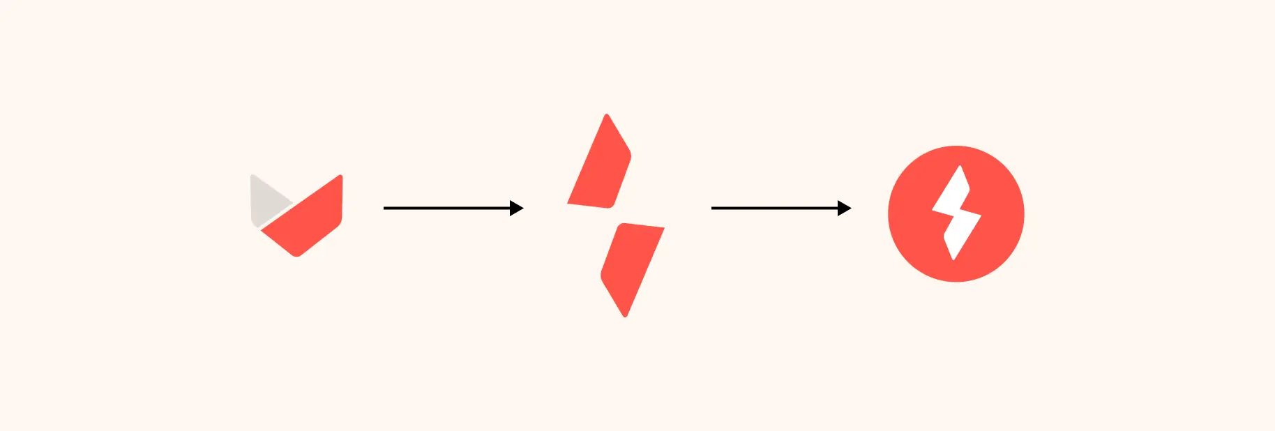 Aptoide wallet logo construction
